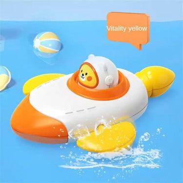Newborn Cute Submarine Bath Toy - 1Pc